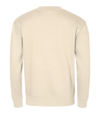 Mikina CREW - unisex - MALFINI - mandľová