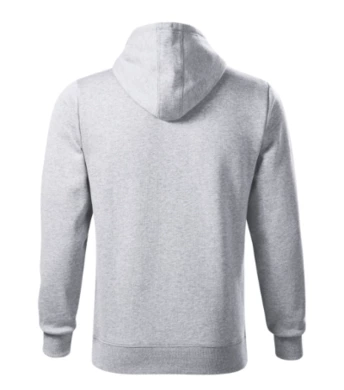 Mikina pánska MALFINI-CAPE (svetlosivý melír)