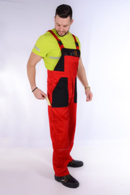 Súprava monterková pánska  MULTI,farebná kombinácia (červeno-čierne) v.182 - VYROBENÉ NA SLOVENSKU