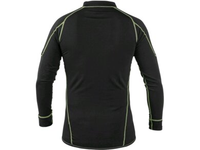 Pánske funkčné tričko CXS REWARD - čierno-zelené