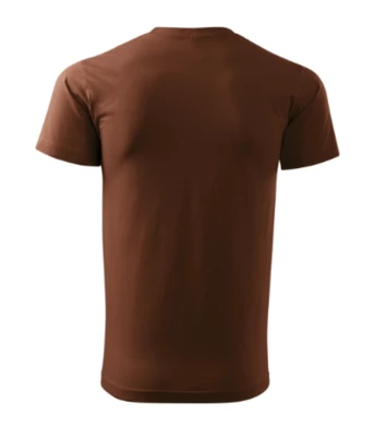 Tričko unisex HEAVY NEW - MALFINI - veľkosť 3XL (čokoládová)