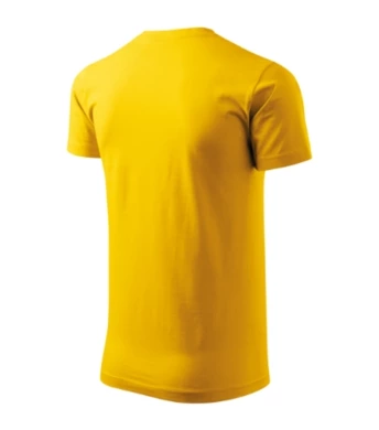 Tričko unisex HEAVY NEW - MALFINI - veľkosť 3XL (žltá)