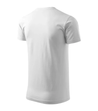 Tričko unisex HEAVY NEW - MALFINI - veľkosť 3XL (biele)