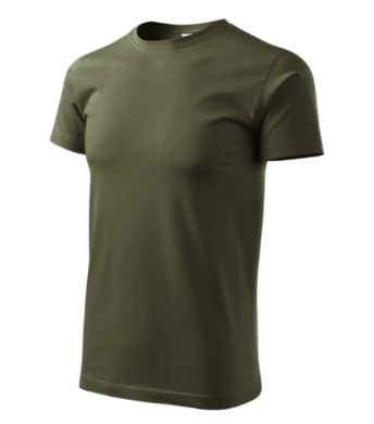 Tričko unisex HEAVY NEW - MALFINI - veľkosť 3XL (military)