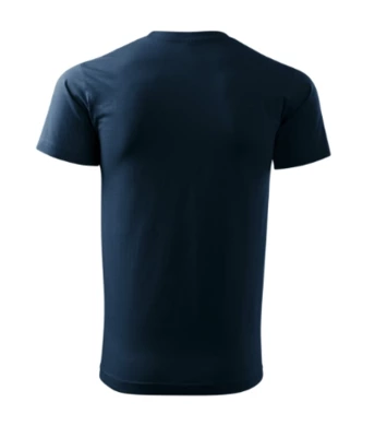 Tričko unisex HEAVY NEW - MALFINI - veľkosť 4XL (tmavomodré)