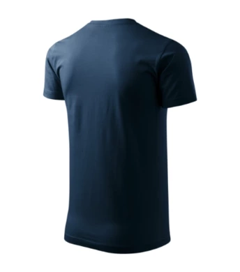 Tričko unisex HEAVY NEW - MALFINI - veľkosť 3XL (tmavomodré)