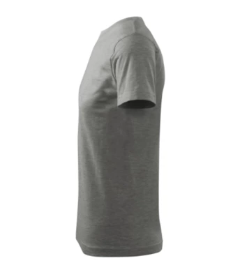 Tričko unisex HEAVY NEW - MALFINI - veľkosť 3XL (tmavo sivý melír)