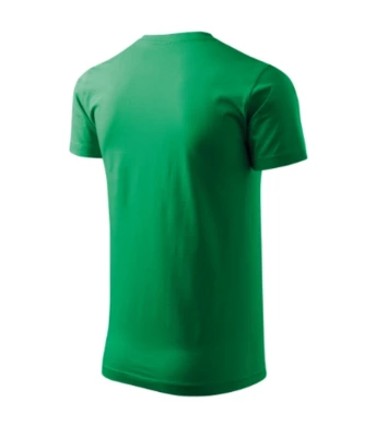 Tričko unisex HEAVY NEW - MALFINI - veľkosť 3XL (trávová zelená)