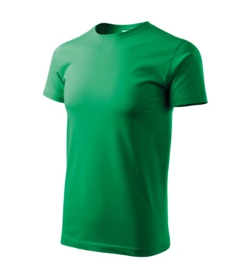 Tričko unisex HEAVY NEW - MALFINI - veľkosť 3XL (trávová zelená)