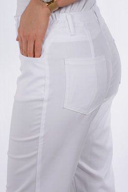 Nohavice MIRA 3/4  na pevný pás - VYROBENÉ NA SLOVENSKU