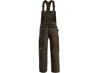 Nohavice na traky pánske ORION KRYŠTOF CXS - hnedá/čierna