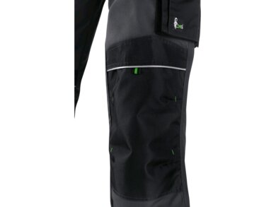 Nohavice na traky pánske SIRIUS TRISTAN CXS - šedá/zelená