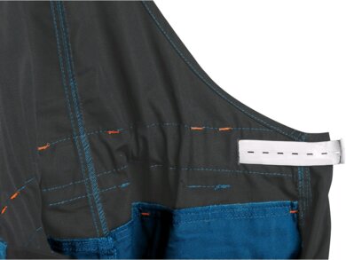 Nohavice na traky pánske SIRIUS TRISTAN CXS - modrá/šedá