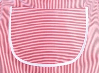 Zástera olemovaná 01 (červený prúžok)  - VYROBENÉ NA SLOVENSKU