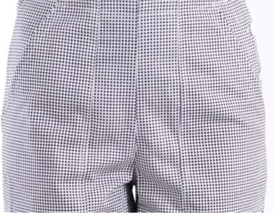 Nohavice na gumu  - pepitové (dámske) - VYROBENÉ NA SLOVENSKU