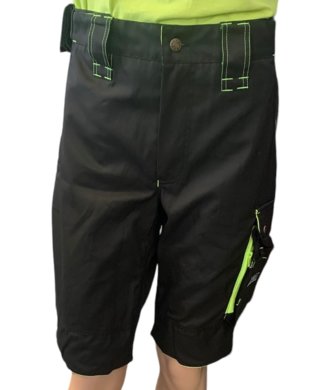 Kraťasy BORTEX - čierne - VYROBENÉ NA SLOVENSKU