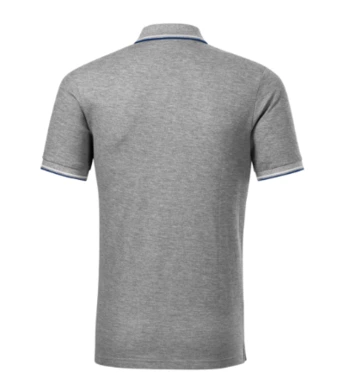 Polokošeľa MALFINI - FOCUS -  tmavosivý melír