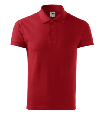 Polokošeľa pánska MALFINI - COTTON - červená