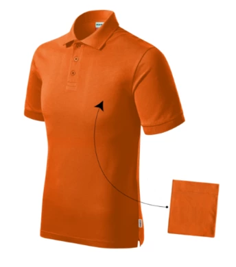 Polokošeľa pánska MALFINI - RESIST HEAVY POLO (oranžová) 4XL