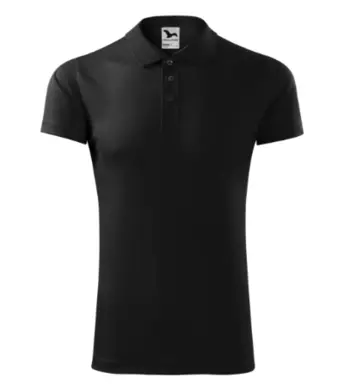 Polokošeľa unisex - MALFINI - VICTORY - čierna