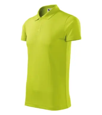 Polokošeľa unisex - MALFINI - VICTORY - limetková