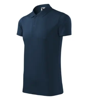Polokošeľa unisex - MALFINI - VICTORY - tmavomodrá
