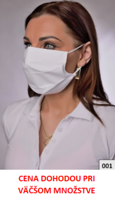 Rúško bavlnené na tvár B03-BORT. slovenský výrobok (dvojvrstvové-100% bavlna) 001