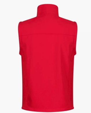 Softshellová vesta flux - červená