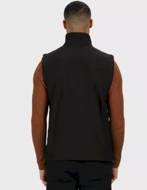 Softshellová vesta Flux - čierna