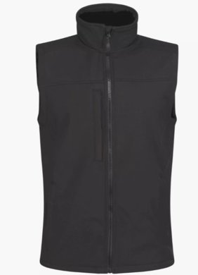 Softshellová vesta Flux - čierna
