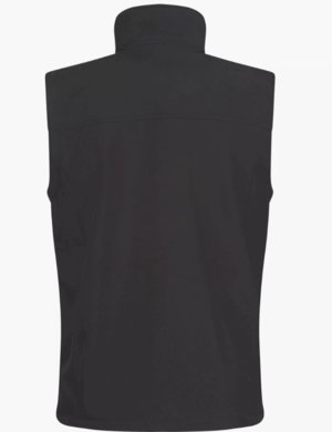 Softshellová vesta Flux - čierna