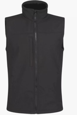Softshellová vesta Flux - čierna
