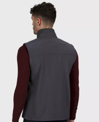 Softshellová vesta Flux - seal grey