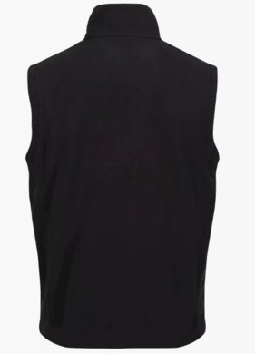 Micro fleece vesta - čierna