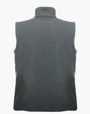 Micro fleece vesta - sivá