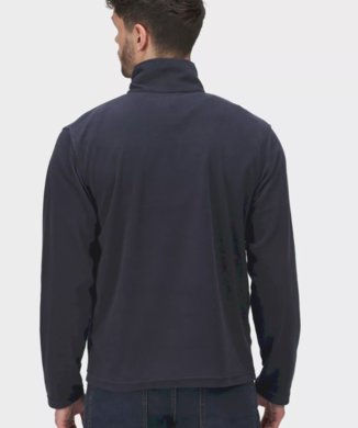 Mikina MICRO ZIP NECK FLEECE - navy