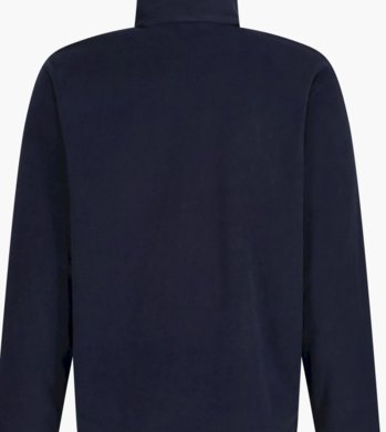 Mikina MICRO ZIP NECK FLEECE - navy