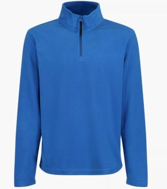 Mikina MICRO ZIP NECK FLEECE -  oxford blue