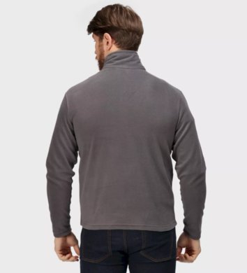 Fleecová mikina Classic - sivá