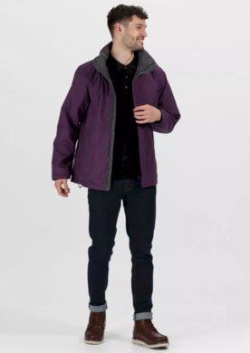 Bunda ARDMORE - majestic purple/seal grey