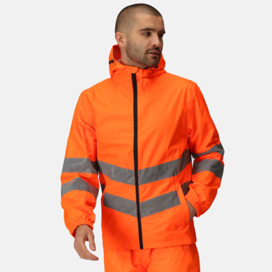 Pracovná bunda HI-VIS PRO PACKAWAY - CLASS 3 - TRW497 - oranžová