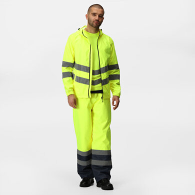 Pracovná bunda HI-VIS PRO PACKAWAY - CLASS 3 - TRW497 - žltá