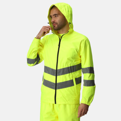 Pracovná bunda HI-VIS PRO PACKAWAY - CLASS 3 - TRW497 - žltá