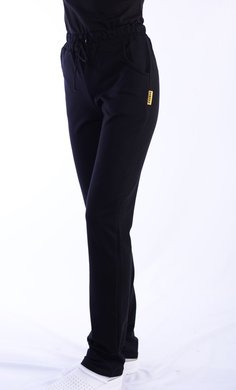 Tepláky Bortex 01 - čierne -  VYROBENÉ NA SLOVENSKU