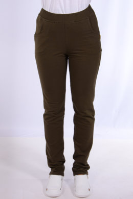 Tepláky Bortex  02 - čokoládové -  VYROBENÉ NA SLOVENSKU