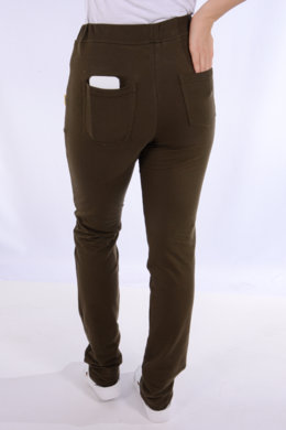 Tepláky Bortex  02 - čokoládové -  VYROBENÉ NA SLOVENSKU