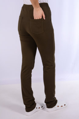 Tepláky Bortex  02 - čokoládové -  VYROBENÉ NA SLOVENSKU