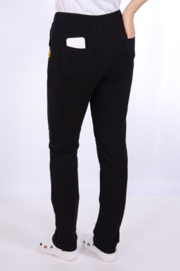 Tepláky Bortex  02 - čierne -  VYROBENÉ NA SLOVENSKU