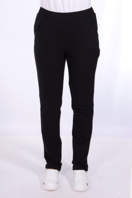 Tepláky Bortex  02 - čierne -  VYROBENÉ NA SLOVENSKU