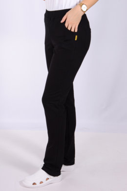 Tepláky Bortex  02 - čierne -  VYROBENÉ NA SLOVENSKU